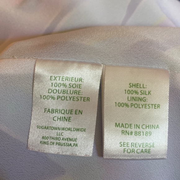 Lilly Pulitzer Dress Ruffle Bottom - Picture 3 of 3